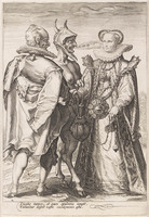 TvB G 2510
<br/>
Het huwelijk uit geldzucht
<br/>
<em>Saenredam, Jan (ca. 1565/1566-1607)</em>